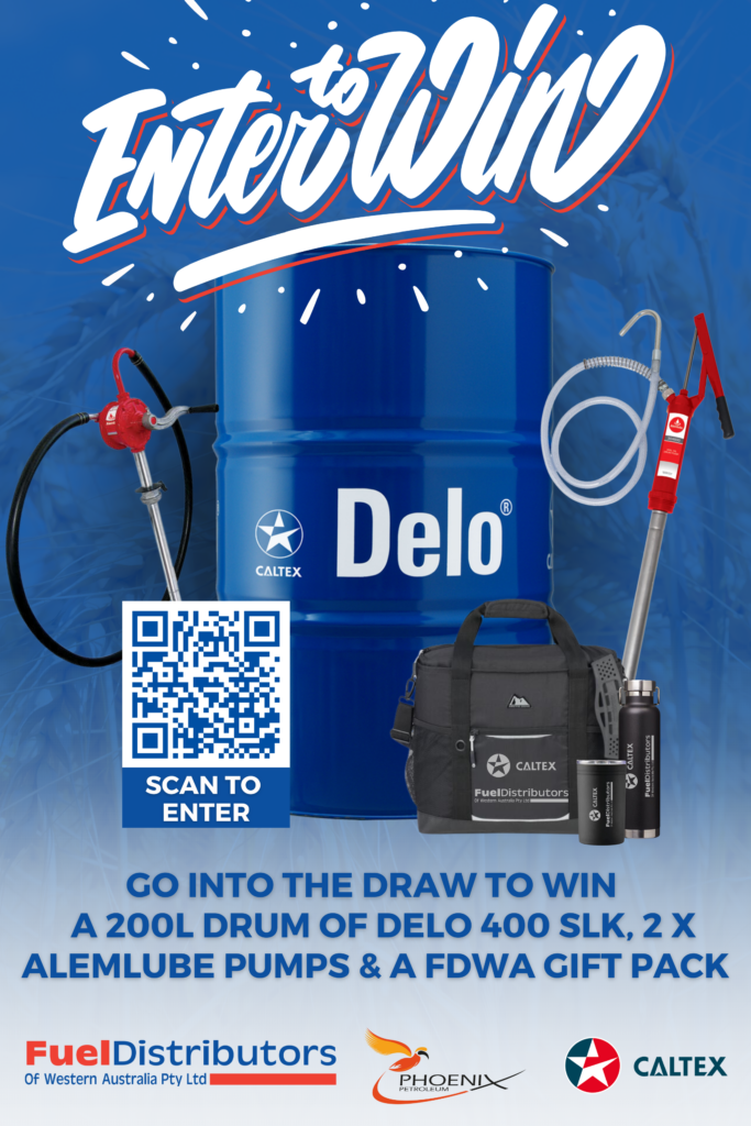 Enter to win WIN Caltex Delo SLK, 2 x Alemlube Pumps & FDWA Pack