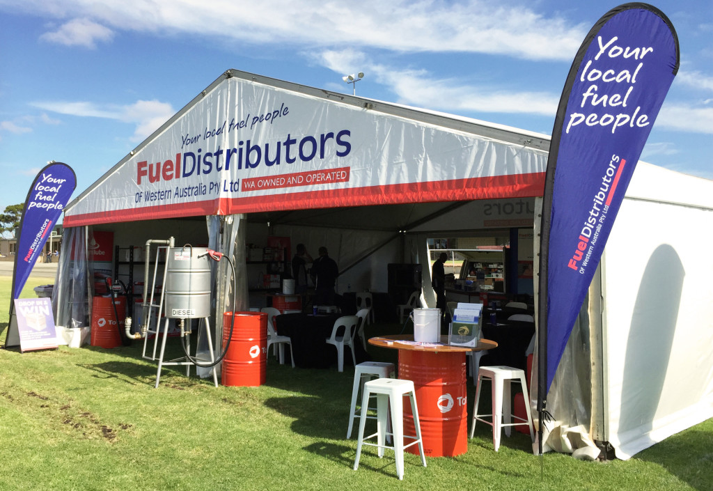 Wagin Woolorama Tent 2016 - Fuel Distributors